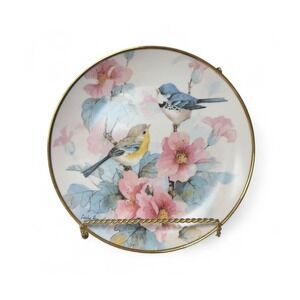 Franklin Mint Heirloom Springtime‎ Serenade Plate Carol Shores Wright